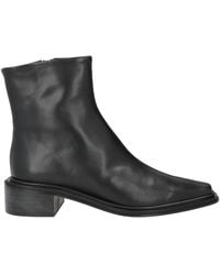 Souliers Martinez - Ankle Boots Leather - Lyst