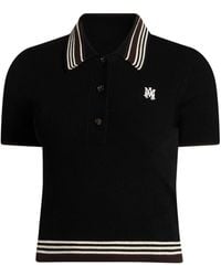 Amiri - Polo Shirt Wool, Polyester - Lyst