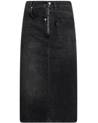 Haikure - Denim Skirt Cotton - Lyst