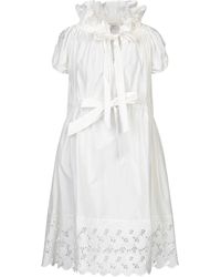 lanvin white dress