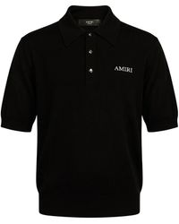 Amiri - Polo Shirt Viscose - Lyst