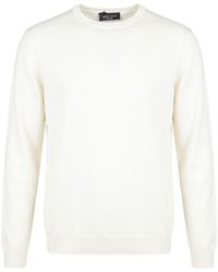 Roberto Collina - Ivory Sweater Wool - Lyst
