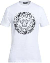 Versace - T-Shirt Cotton - Lyst
