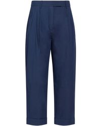 Moorer - Midnight Pants Cotton, Polyamide, Elastane - Lyst