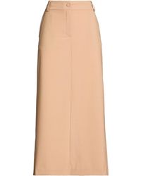 Suoli - Maxi Skirt Polyester, Virgin Wool, Elastane - Lyst