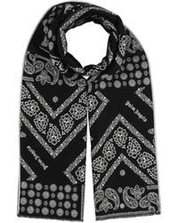 Palm Angels - Scarf Wool, Cotton - Lyst