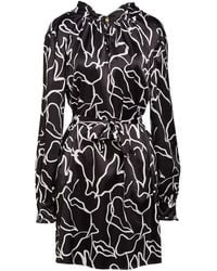 Please - Mini Dress Polyester, Elastane - Lyst