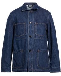 Officine Generale - Denim Outerwear Cotton - Lyst