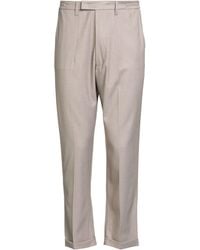 Imperial - Taupe Pants Polyester, Viscose, Elastane - Lyst