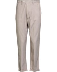 Imperial - Taupe Pants Polyester, Viscose, Elastane - Lyst