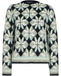 Marc Cain - Sweater Polyamide, Alpaca Wool, Wool, Mohair Wool, Acrylic - Lyst