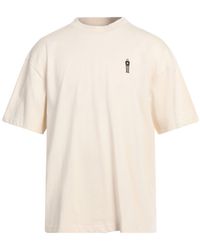 BALR - Cream T-Shirt Cotton - Lyst
