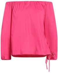 Liviana Conti - Fuchsia Top Cotton, Polyamide, Elastane - Lyst