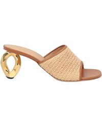 JW Anderson - Sandals Leather, Textile Fibers - Lyst