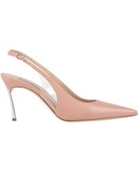 Casadei - Blush Pumps Leather, Pvc - Lyst