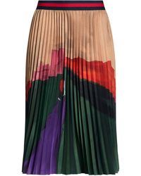 Stella Jean - Midi Skirt - Lyst