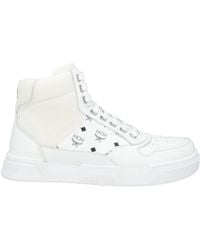 MCM - Sneakers Leather, Textile Fibers - Lyst