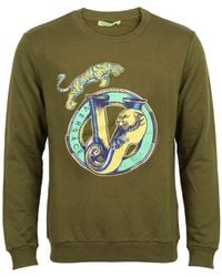 Versace Jeans Couture - Military Sweatshirt Cotton - Lyst