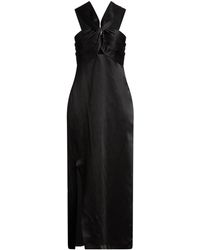 Sandro - Maxi Dress Viscose, Linen - Lyst