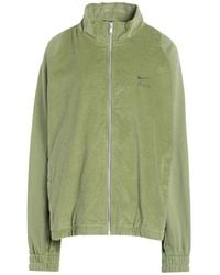 Nike - Air Corduroy Fleece Full-Zip Jacket Sage Sweatshirt Cotton - Lyst