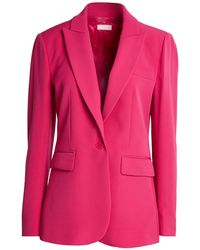 Liu Jo - Fuchsia Blazer Polyester, Elastane - Lyst