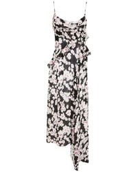 MSGM - Midi Dress Viscose - Lyst