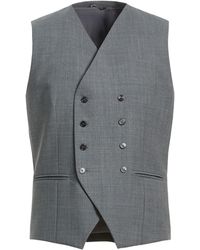 Daniele Alessandrini - Tailored Vest Wool, Polyester, Elastane - Lyst