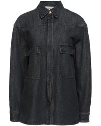 Alberta Ferretti - Chemise en jean - Lyst