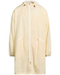 Jil Sander - Ivory Overcoat & Trench Coat Polyamide - Lyst
