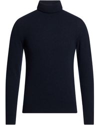Brian Dales - Midnight Turtleneck Wool, Polyamide - Lyst