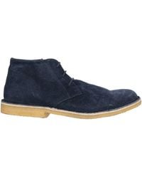 Corneliani - Ankle Boots Leather - Lyst