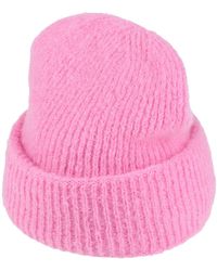 MSGM - Hat Merino Wool, Polyamide, Elastane - Lyst