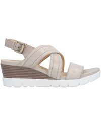 geox platform sandals