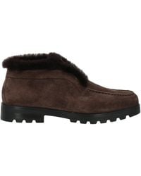Santoni - Ankle Boots Leather - Lyst