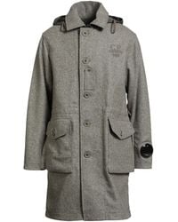 C.P. Company - Coat Wool - Lyst