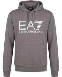 EA7 - Sweatshirt Cotton - Lyst
