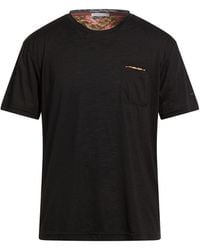 Daniele Alessandrini - T-Shirt Polyester, Viscose, Elastane - Lyst