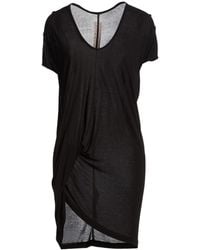 Rick Owens - T-Shirt Viscose, Silk - Lyst