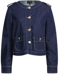 Emporio Armani - Denim Outerwear - Lyst