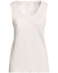 120% Lino - Tank Top - Lyst