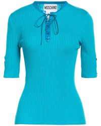 Moschino - Couture Sweater Virgin Wool - Lyst
