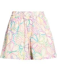 ARIZONA LOVE - Ivory Shorts & Bermuda Shorts Cotton, Wool - Lyst