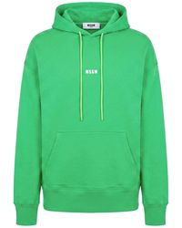 MSGM - Sweatshirt Cotton - Lyst