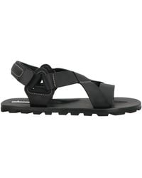 Jil Sander - Sandals Leather - Lyst