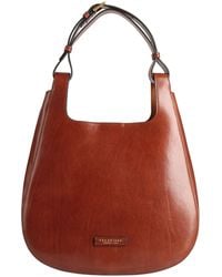The Bridge - Tan Handbag Cow Leather - Lyst