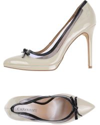 CafeNoir Court Shoes - White
