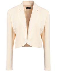 DR. HOPE - Ivory Blazer Polyester - Lyst