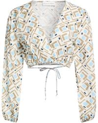 SKILLS & GENES - Ivory Top Linen - Lyst