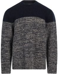 Dries Van Noten - Midnight Sweater Alpaca Wool, Merino Wool, Polyamide - Lyst