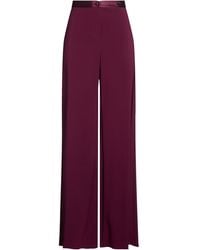 Rinascimento - Burgundy Pants Polyester, Elastane - Lyst